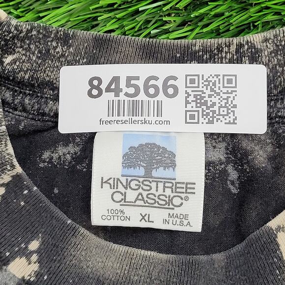 Vintage 1998 Lacona Bike Rally Shirt XL 24x26 Bleached Lion - Picture 6 of 15